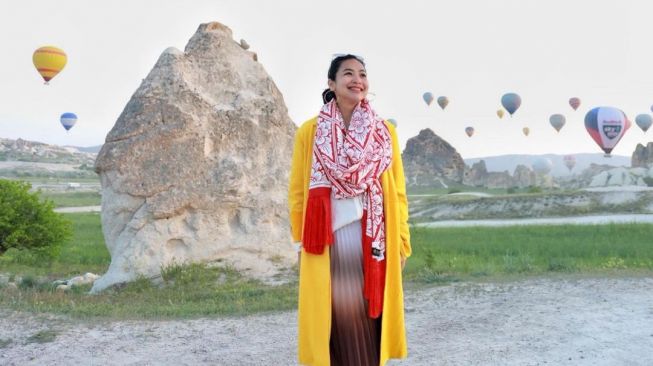Momen Liburan Feni Rose di Turki (Instagram/@fenirose)