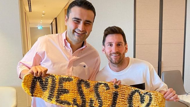Chef CZN Burak dan Lionel Messi [Instagram]
